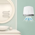thumbnail image 1 of 1800W Electric Compact Automatic Hand Dryer, High Speed Air Dry Hands in 10 Seconds Silver/White/Black, 1 of 6