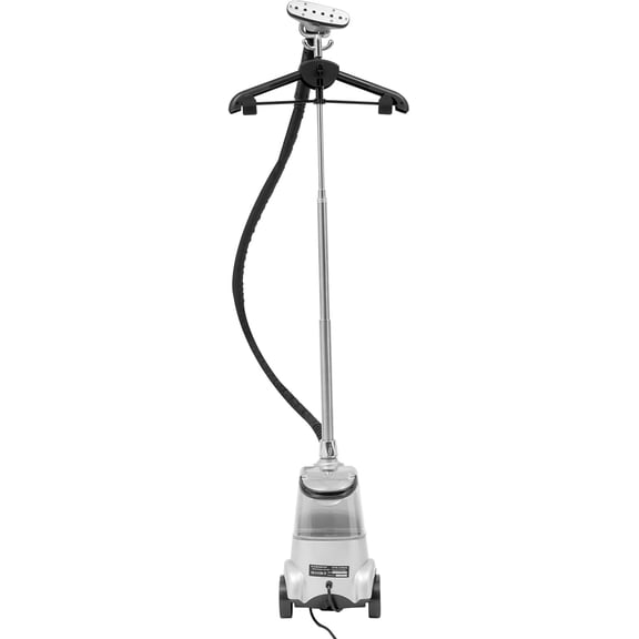 1800W Full Size Garment Steamer Professional Standing Steamer for Clothes Steaming Wrinkle Remover with Roll Wheels & Large 3L Water Tank