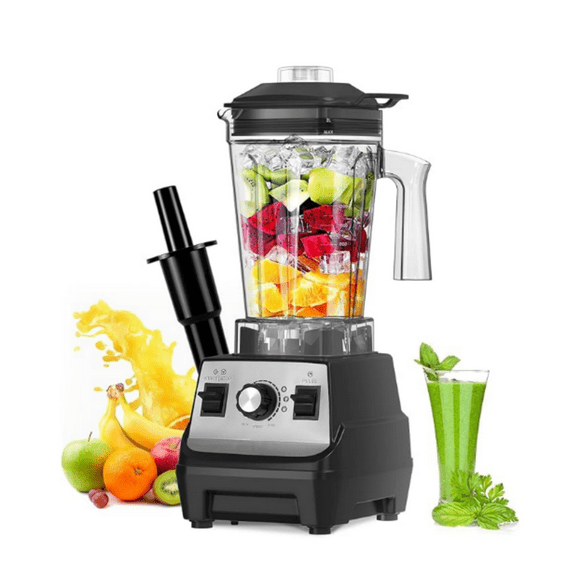 1800W, Professional High Speed Countertop Blender with Stainless Steel Blades, 60oz Jar for Shakes and Smoothies, Ice and Fruits, Dishwasher