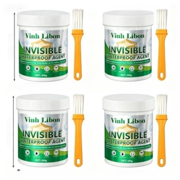 1800g Heavy-Duty Waterproof Roof & Gutter Sealant, Anti-Aging UV Resistant Leak Repair Paste for Shingles, Tiles, Concrete, Metal and Exterior Wall Cracks
