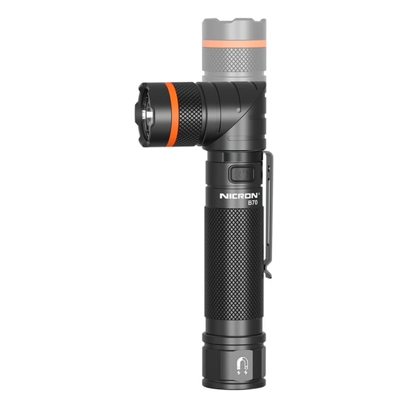 1800lumen Rechargeable Twist Flashlight