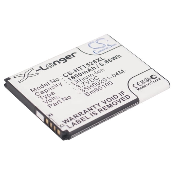 1800mAh 35H00201-16M BM60100 35H00201-04M BA S890 Battery for HTC T609D Z4 One SV One SC