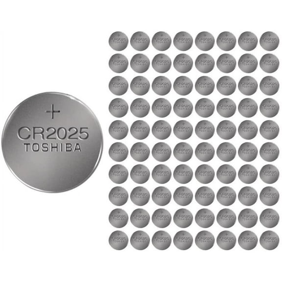 1800x Toshiba CR2025 Batteries 3v Lithium Coin Battery Bulk Wholesale Lot Fresh