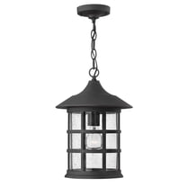 1802BK Hinkley Lighting Freeport - 14 Inch 11.5W LED Large Outdoor Hanging Lantern-Black Finish