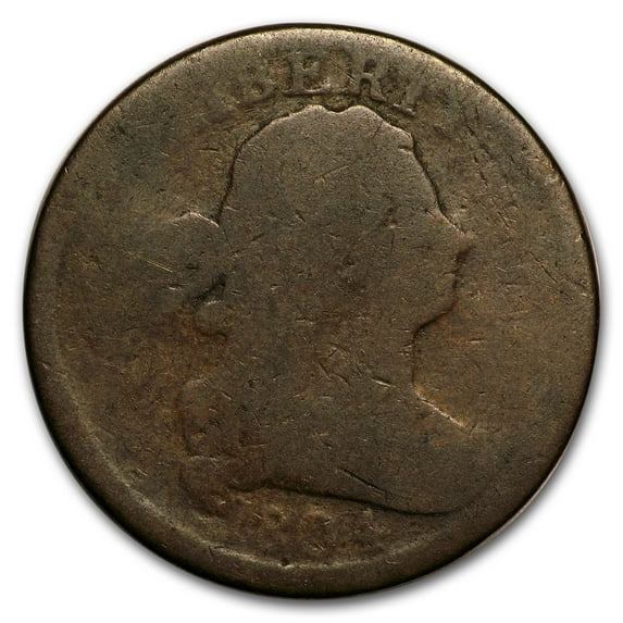 1804 Half Cent Good Plain 4 Stemless