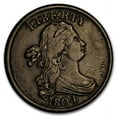thumbnail image 1 of 1804 Half Cent Spiked Chin VF, 1 of 3