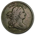 thumbnail image 1 of 1806 Half Cent Small 6, Stemless VF, 1 of 2