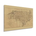 thumbnail image 1 of 1808 North Carolina State Map - Vintage Map North Carolina Wall Art - The First Actual Survey of North Carolina Vintage Map - North Carolina Poster - NC Home Art, 1 of 8