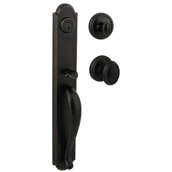Baldwin Complete Bighorn By Carnaby RDB Handleset with Smart Key in New Box 180BNHXCYKRDB11PSV1