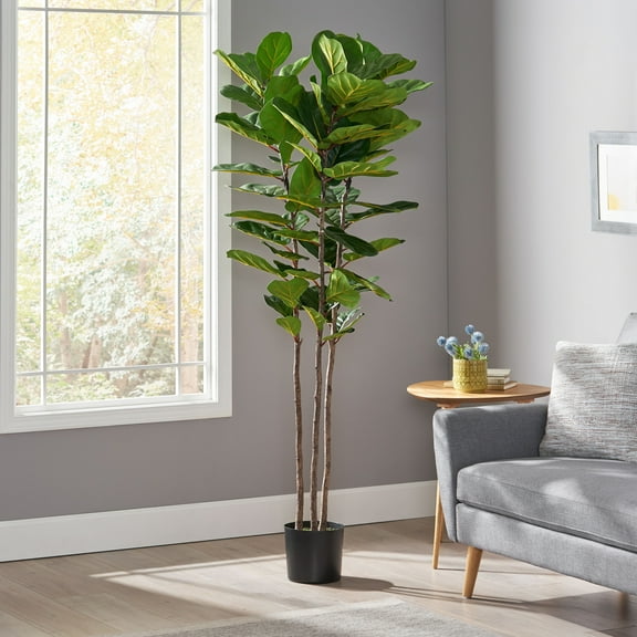 180CM ARTIFICIAL FIDDLE LEAF FIG TREE 72 leaves