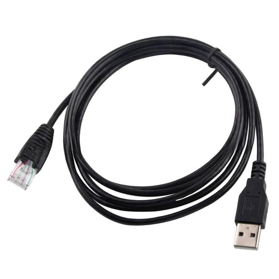 180CM USB to RJ50 Cable Replacement For Rj50 10P10C AP9827 UPS 940-0127B 940-127C Consoles Cable