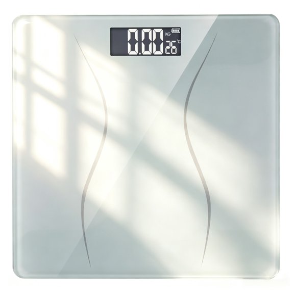 180Kg Slim Waist Pattern Personal Scale White