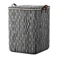 thumbnail image 1 of 180L Clothes Storage Bag Portable Non Woven Fabric Large Capacity Double Zipper Closure Reinforced Handle Foldable for Storage,Organization,Space Saving, 1 of 5