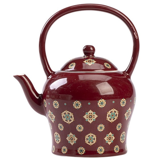 180ML Ceramic Tea Kettle, Teapot with Handle for Kitchen Decoration