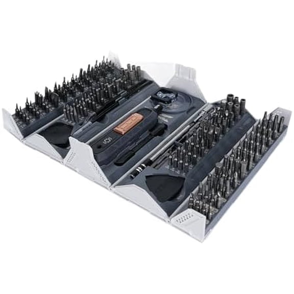 180PCS Precision Screwdriver Set, Adjustable Torque Magnetic Repair Tool Kit for Small Home Appliances, Computer PC, Laptop, Electronics$$Tools & Hardware Other
