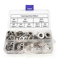thumbnail image 1 of 180Pcs Heavy Duty Washers Assortment Kit 8 Sizes Electrical Maintenance 304 Stainless Steel Washers for Screw Bolt Flat Washers Metric Washers Set M2 M2.5 M3 M4 M5 M6 M8 M10, 1 of 8