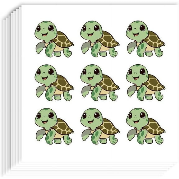 180Pcs Sea Turtle Planner Stickers 0.94x0.86 Inch Self-Adhesive Turtle Scrapbook Paper Stickers Turtle Stickers Decals for Scrapbook Planner Calendar DIY Crafts Party Decor Gift Bag Seal Multi-color