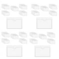 thumbnail image 1 of 180Pcs Self-Adhesive Label Holder Card Pockets Label Holder Clear Library Card Holders with Top Open for Index Cards, 1 of 8