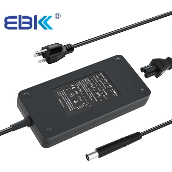 180W 19.5V 9.23A Power Adapter for Dell Alienware 15 R1 R2for Inspiron One 23xx (2350 2320); for Precision 15 7000 (7510) 17 7000 (7710); for OptiPlex 3011 AIO; M4600 M4700 M4800