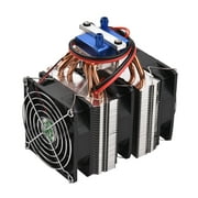 180W High Power Semiconductor Refrigeration Fish Tank Chiller Refrigerator Cooling- Machine Chiller Cooler Aquarium Chiller With 6Pcs Heat Dissipation Copper For 40 Liters Aquarium