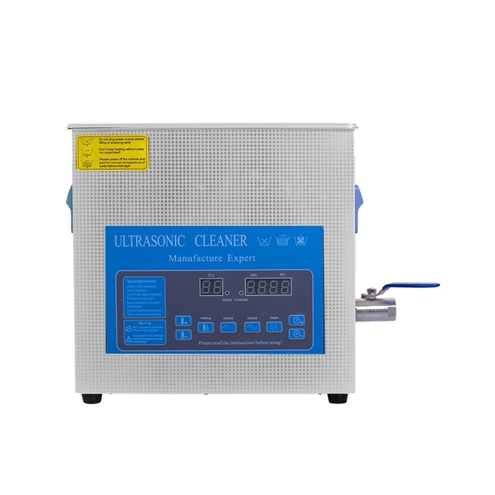 180W Lab Ultrasonic Cleaner 6L PCB Hardware Ultrasound Bath Screw Nail Oil Rust Remove Spark Ultrason Clean Washer Device ,Strong Cleaning