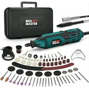 180W Rotary Tool Kit, NEU MASTER Corded Power Rotary Tools with 166 Accessories and 6 Variable Speed, 10000-35000RPM Electric Drill Set for Handmade Crafting Projects and DIY Creations