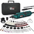 thumbnail image 1 of 180W Rotary Tool Kit, NEU MASTER Corded Power Rotary Tools with 166 Accessories and 6 Variable Speed, 10000-35000RPM Electric Drill Set for Handmade Crafting Projects and DIY Creations, 1 of 7