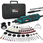 180W Rotary Tool Kit, NEU MASTER Corded Power Rotary Tools with 166 Accessories and 6 Variable Speed, 10000-35000RPM Electric Drill Set for Handmade Crafting Projects and DIY Creations