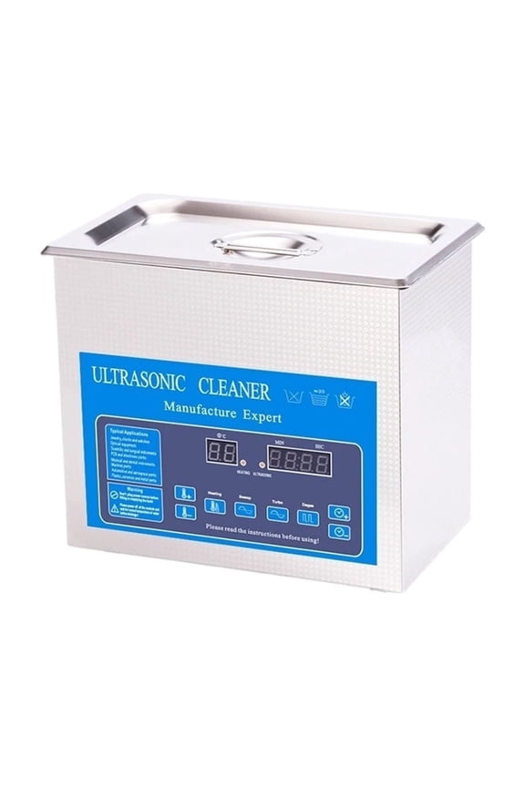 180W Ultrasonic Cleaner Bath 4L Heating Glassware Jewelry Ultrasound Washing Machine Lab Tool PCB Hardware Cutter Cleaning Degas