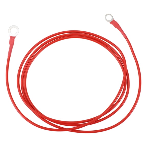 180cm 12 AWG Battery Inverter Cable 3/8" 5/16" Battery Cable Tinned Copper Red OT Type 1 Pc