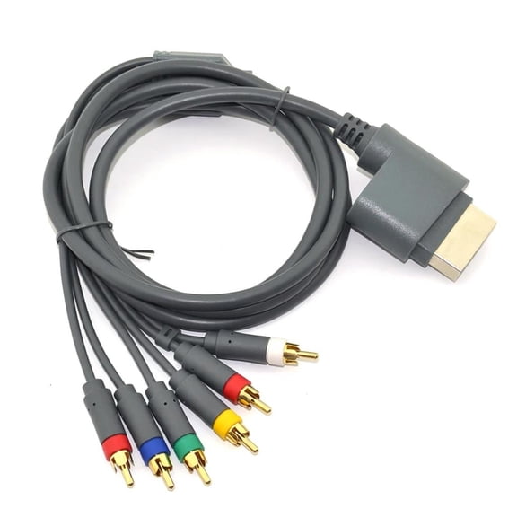 180cm AV Audios Video Cable Cord Wire HDTV Component Composite Cable for 360 Game Console Gaming Accessories