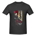 thumbnail image 1 of 180g Cotton Unisex T-Shirt - "Live or Die. Make Your Choice." Saw-Inspired Graphic, Black, S-5XL, 1 of 6