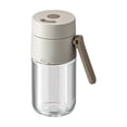 thumbnail image 1 of 180ml Glass Seasoning Jar with Measuring Dispensing Lid, Kitchen Spice Shaker and Pour Bottle with Airtight Seal, Refillable Condiment Container for Salt, Sugar, Pepper and Seasonings, 1 of 5