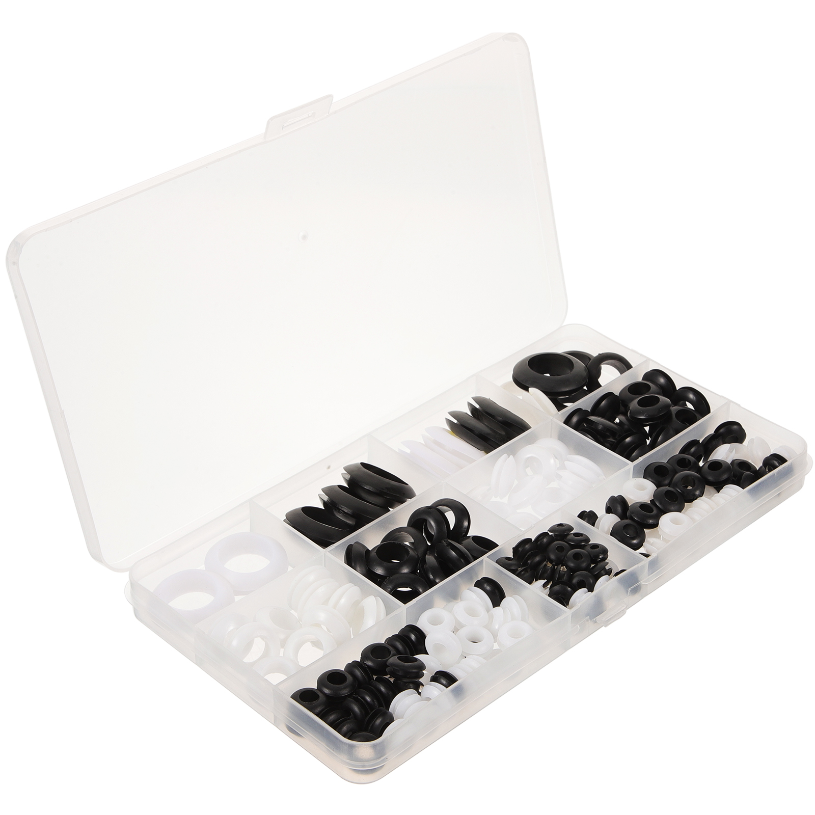 180pcs Rubber Grommets Rubber Sealing Grommet Kit Rubber Grommets