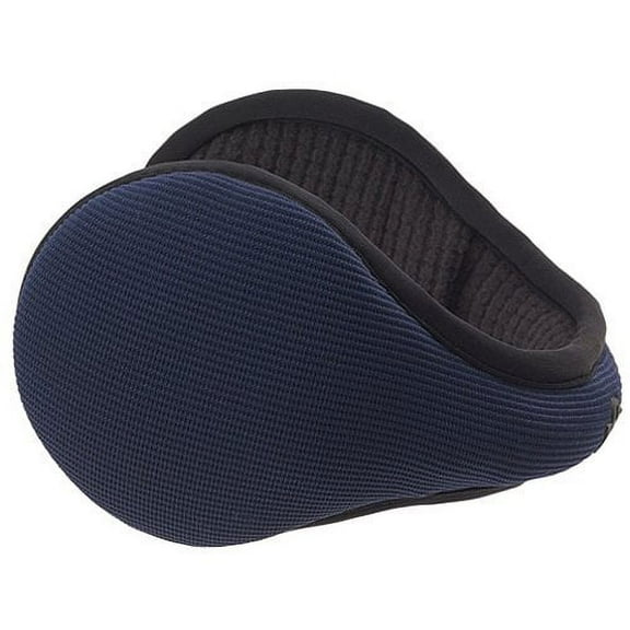 180s 180's Men Behind the Head Commuter Rib Knit Ear Warmers True Navy