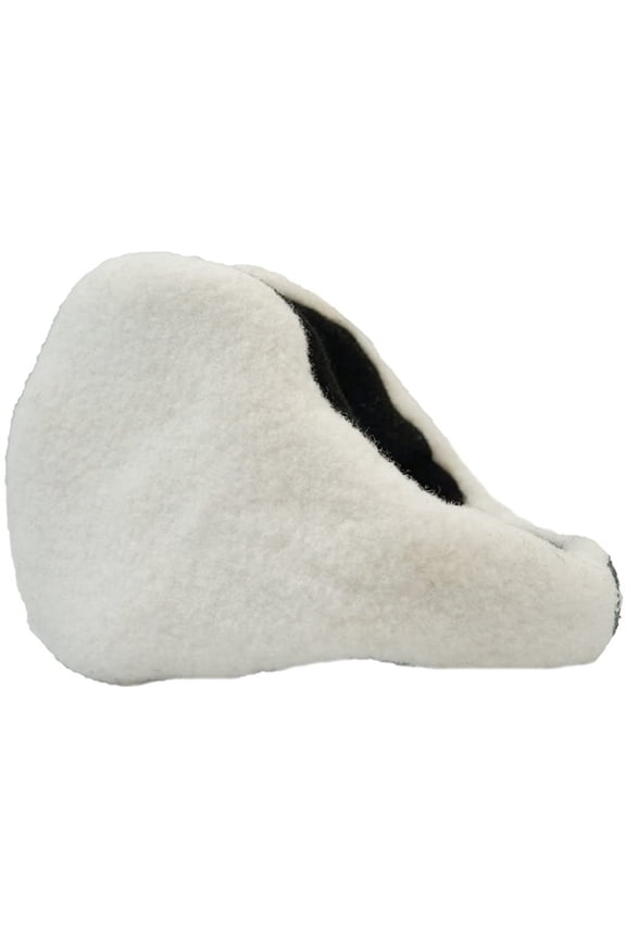 From The Blue Women's Stretch Fleece Adjustable Ear Warmer - Snow White One Size