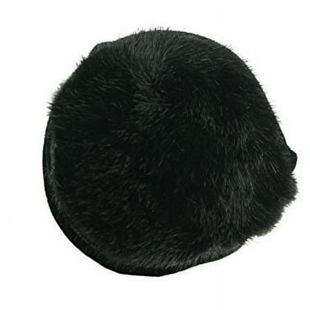 180s Women's Ear Warmers - Vail Faux Fur Black