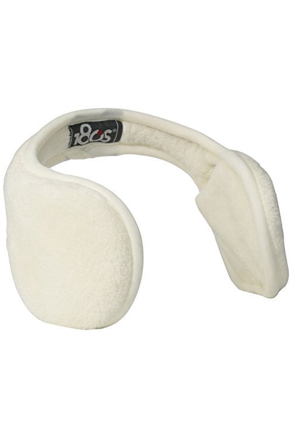 Women's Lush Soft Fleece Behind the Head Ear warmers, Snow, One Size