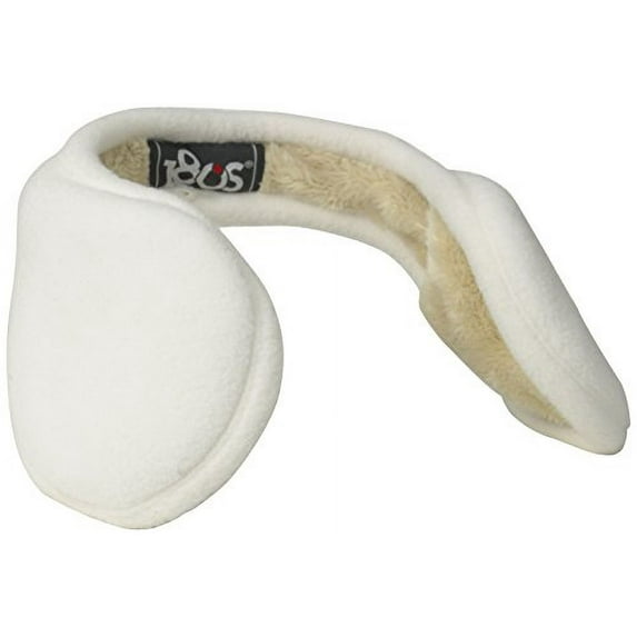 180s Women's Tahoe Soft Thermal Fleece Behind the Head Ear warmers, Snow, One Size