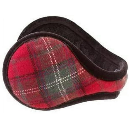 180s Womens Holiday Ear Warmer One size Red