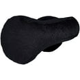 thumbnail image 1 of 180s Womens Ladies Lush Fleece Adjustable Ear Warmers Black, 1 of 1
