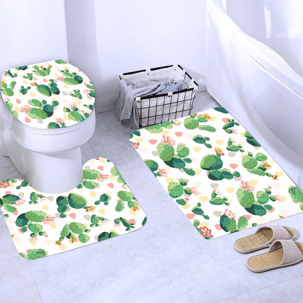 180x180cm Flowers Bathroom Shower Curtain Beautiful Floral Bath