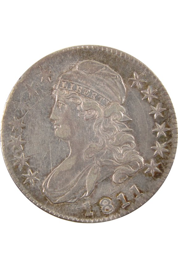 1811 Large 8 Capped Bust Half Dollar AU Silver 50c SKU:I11177