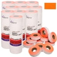 thumbnail image 1 of Perco Fluorescent Red Price Marking Labels - 140,000 Blank Labels for Garvey 18-6 One Line Price Gun - 110 Rolls, 10 Sleeves - Made in USA, 1 of 7