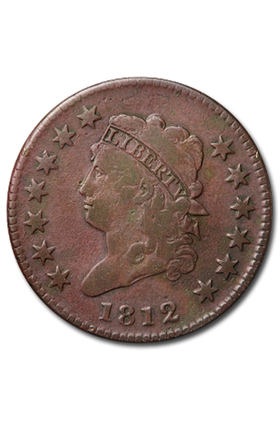 1812 Large Cent Sm Date Fine