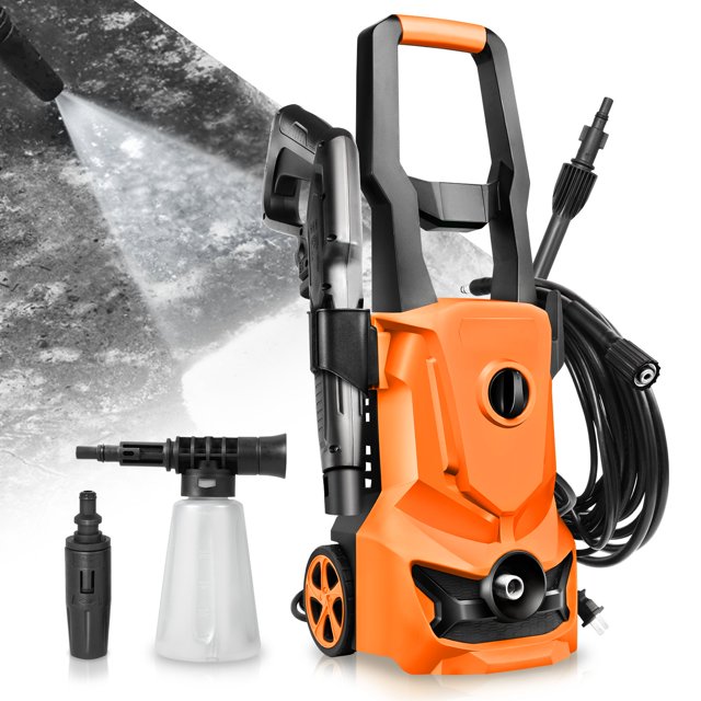 1813 PSI 1.45 GPM IPX5 1500W Electric Pressure Washer Car Wash Machine