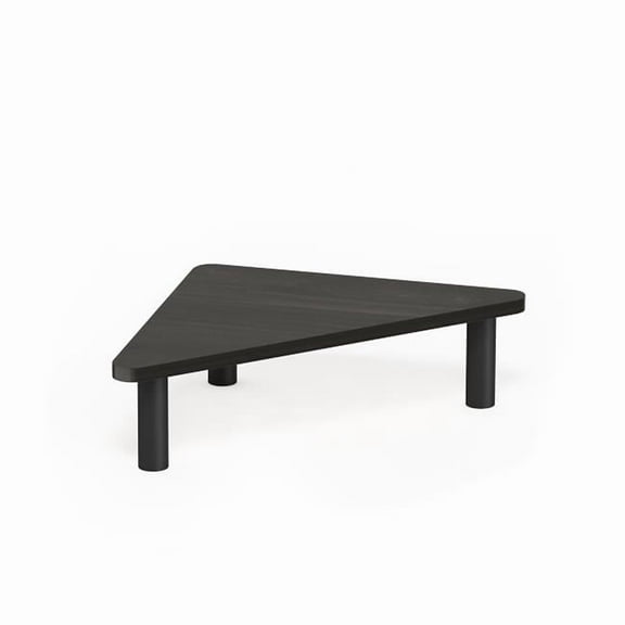 18133EX-BK Turn-N-Tube Corner Monitor Riser Stand, Espresso & Black - 19.61 x 4.61 x 10.59 in.