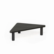 18133EX-BK Turn-N-Tube Corner Monitor Riser Stand, Espresso & Black - 19.61 x 4.61 x 10.59 in.
