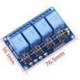 thumbnail image 1 of 1814-JC1AA - RELAY MODULE 4 CHANNEL INTERFACE MODULE 5V INPUT, 1 of 1