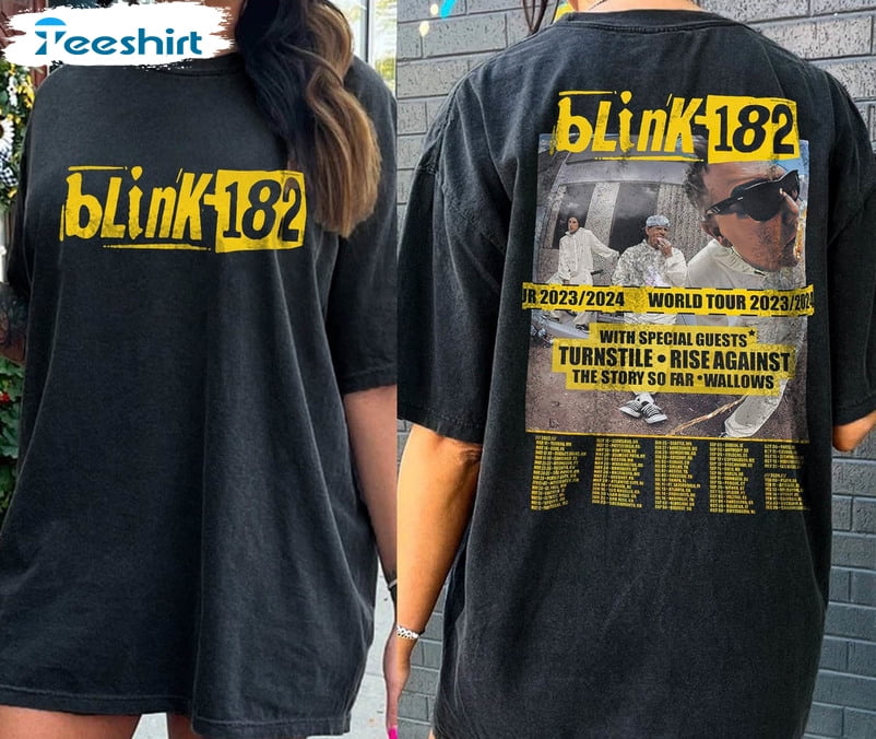 182 The World Tour 2023 2024 Shirt, Rock And Roll Concert Unisex